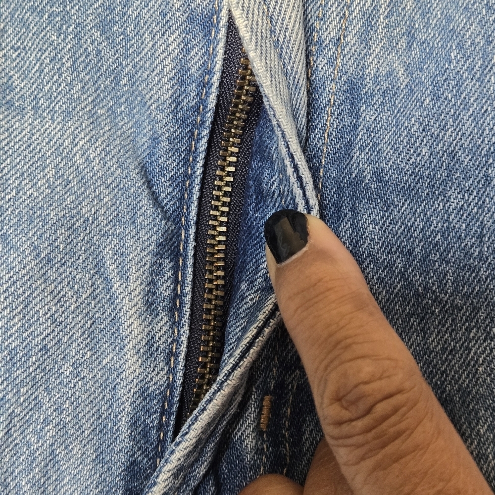GAP High Rise Barrel Jean Blue Balloon Women's Size 30 / 10 R - Picture 6 of 12